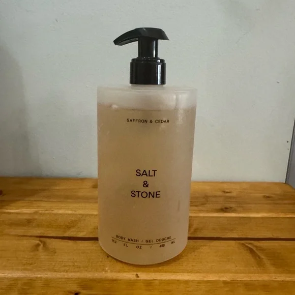 Salt & Stone Saffron & Cedar Body Wash - Picture 1 of 1